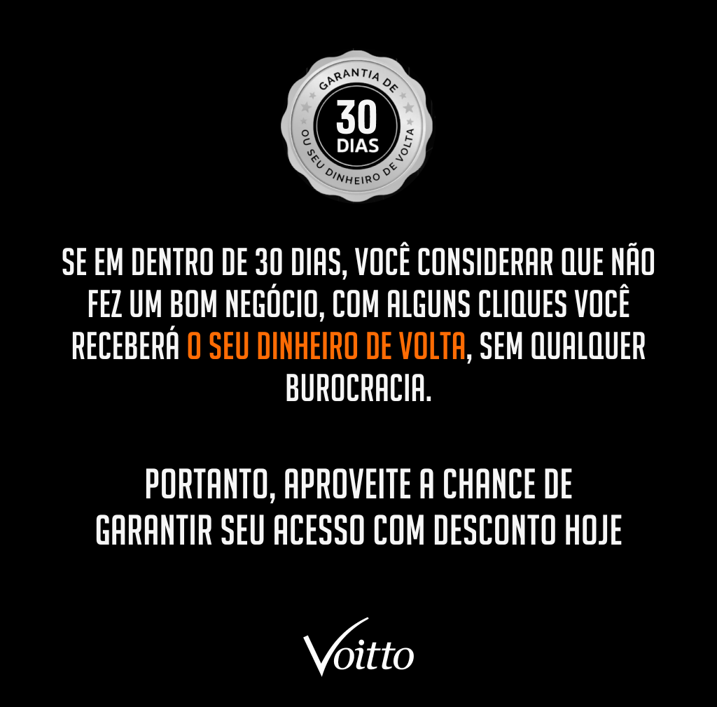 Compre agora e garanta desconto