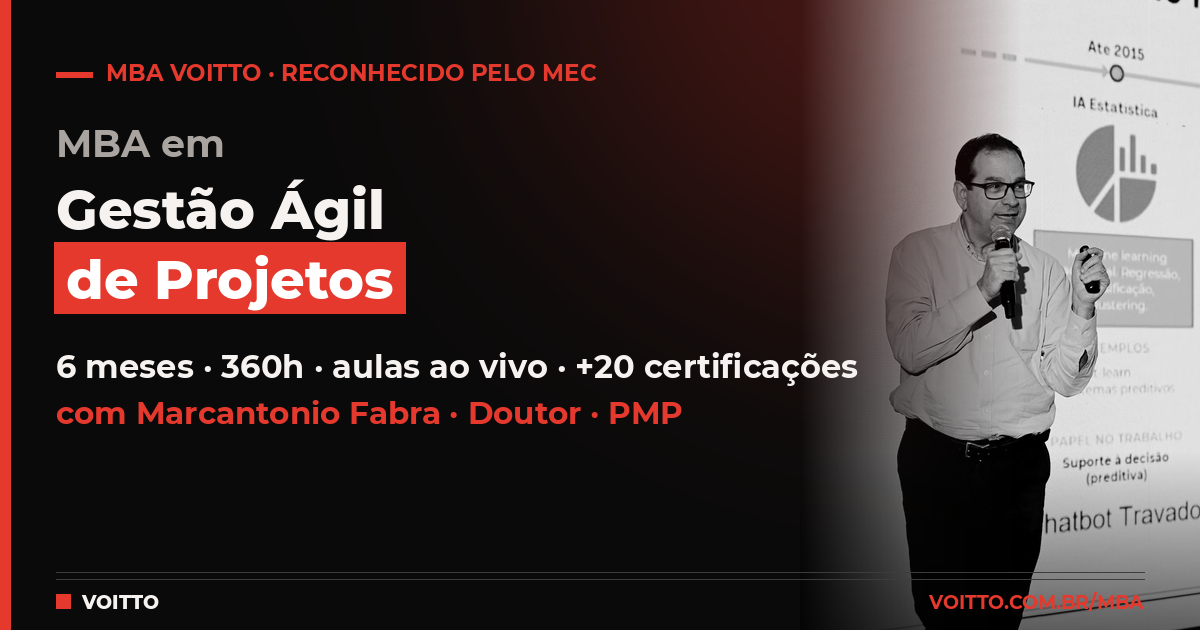 MBA Gestão Ágil de Projetos
