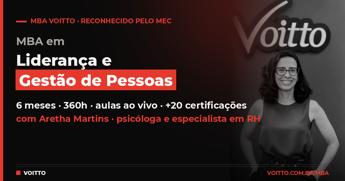 MBA Liderança e Gestão de Pessoas