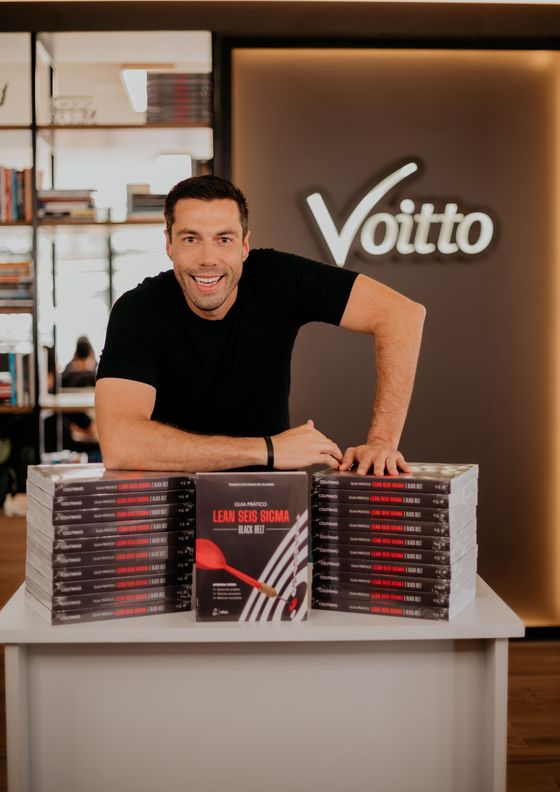 Thiago Coutinho, fundador e CEO da Voitto, autor do Guia Prático Lean Seis Sigma