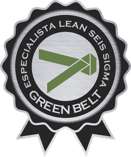 Selo Green Belt — Especialista Lean Seis Sigma Voitto