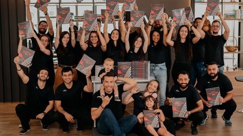 Resultado — equipe Voitto comemorando