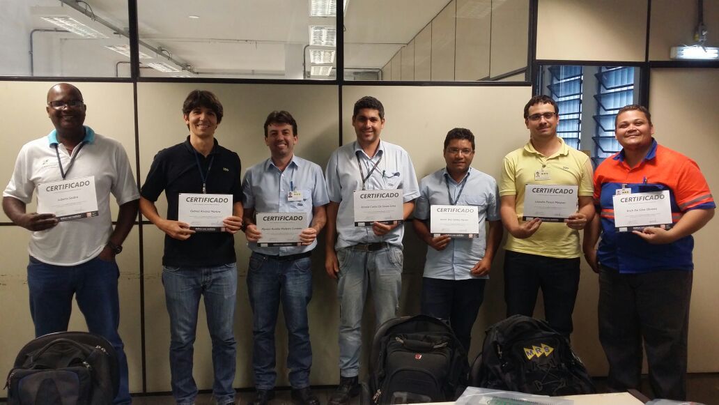 Profissionais certificados ao fim de um programa in company