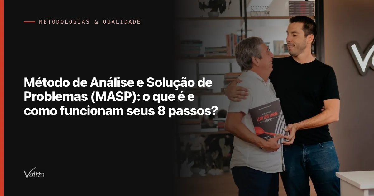 Método de Análise e Solução de Problemas (MASP): o que é e como funcionam seus 8 passos?