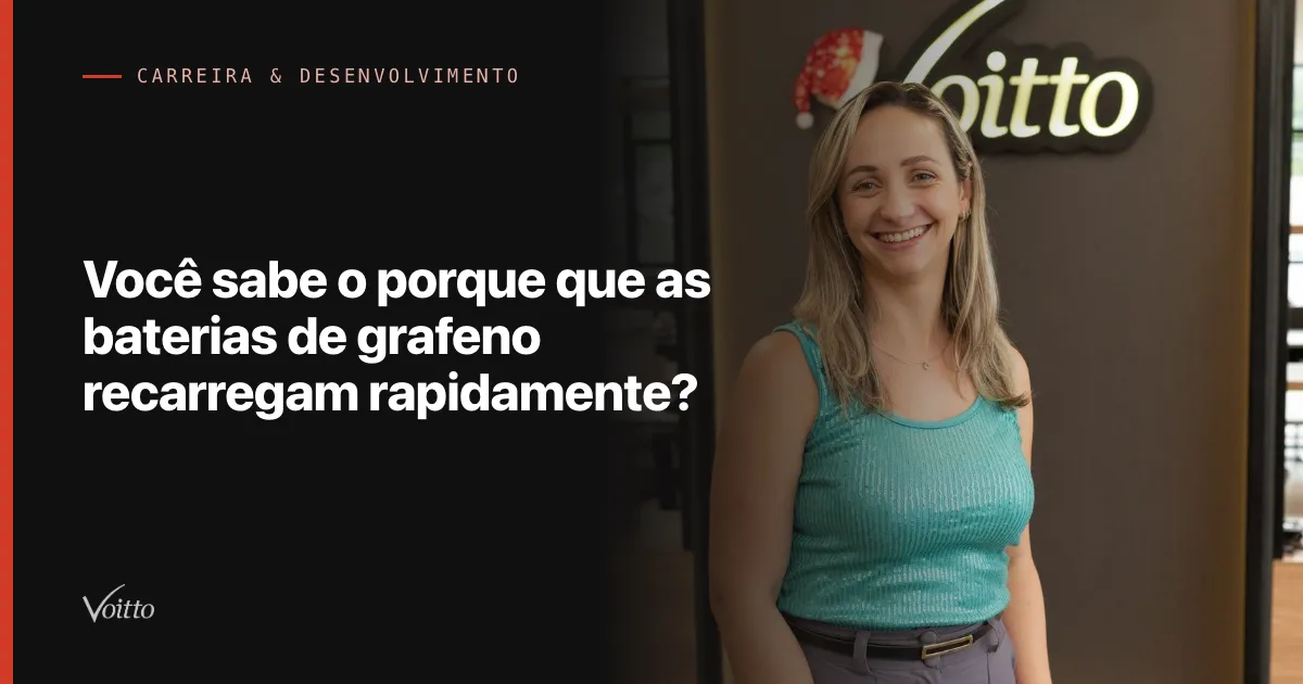Você sabe o porque que as baterias de grafeno recarregam rapidamente?