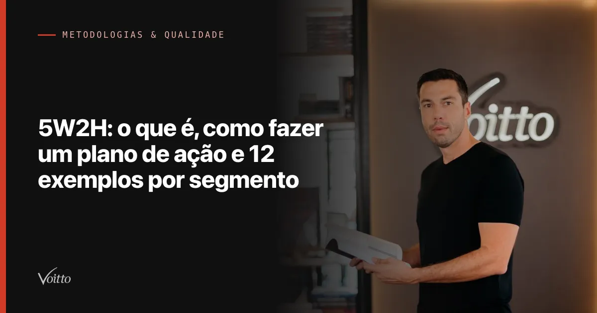 5W2H: o que é, como fazer um plano de ação e 12 exemplos por segmento