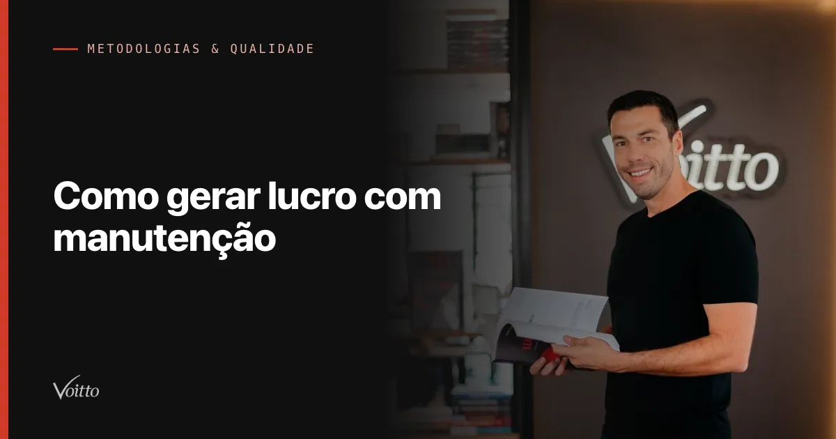 Como gerar lucro com manutenção