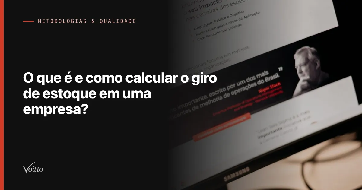O que é e como calcular o giro de estoque em uma empresa?