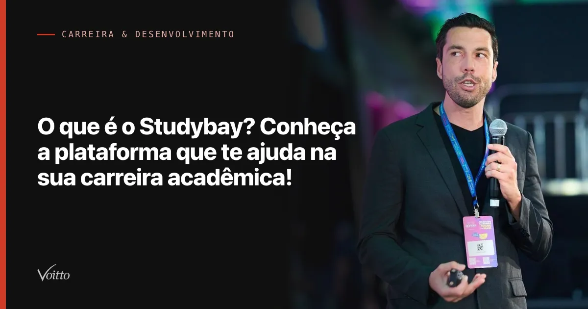 O que é o Studybay? Conheça a plataforma que te ajuda na sua carreira acadêmica!