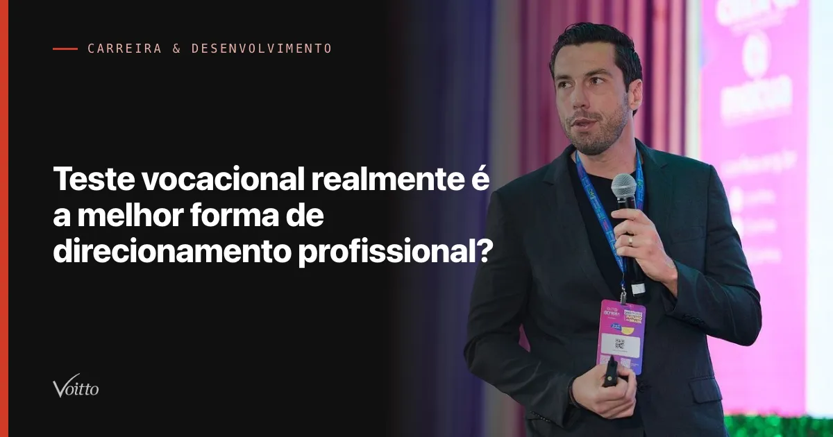 Teste vocacional realmente é a melhor forma de direcionamento profissional?