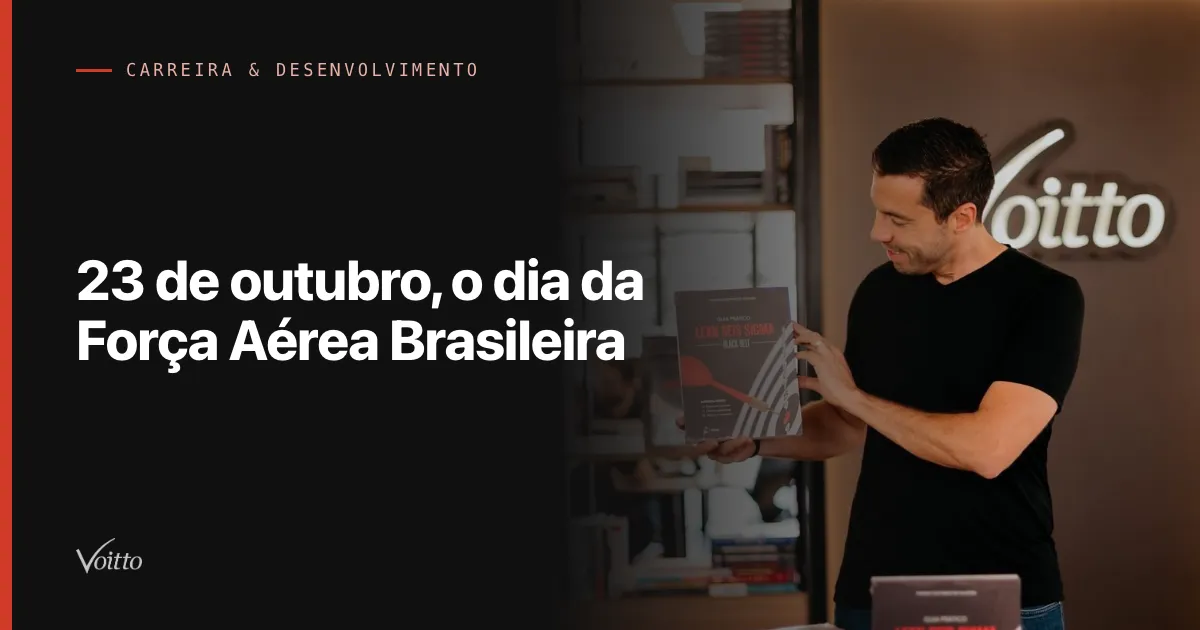 23 de outubro, o dia da Força Aérea Brasileira
