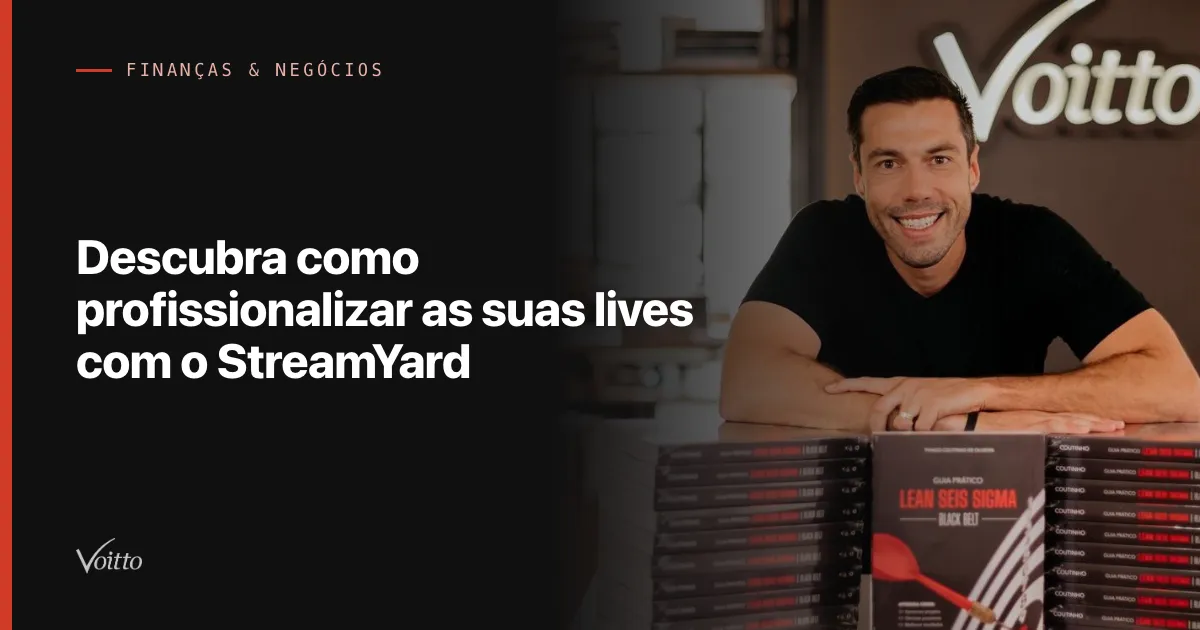 Descubra como profissionalizar as suas lives com o StreamYard