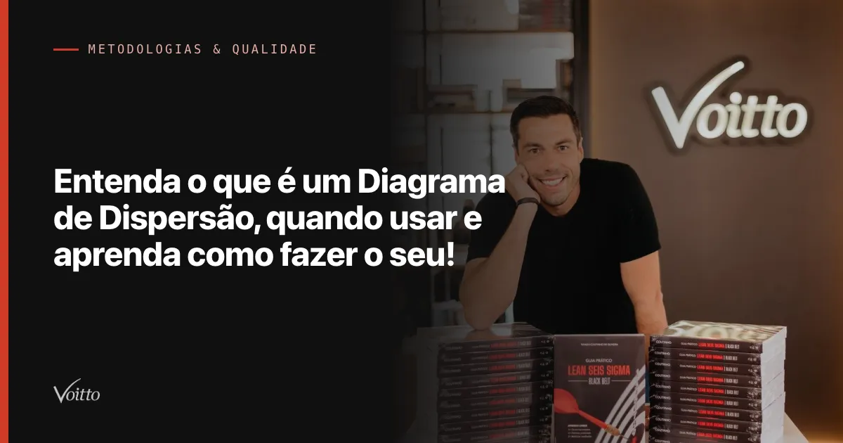 Entenda o que é um Diagrama de Dispersão, quando usar e aprenda como fazer o seu!