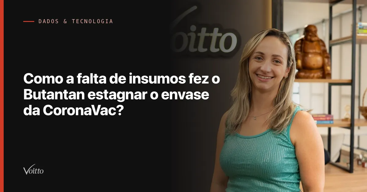 Como a falta de insumos fez o Butantan estagnar o envase da CoronaVac?