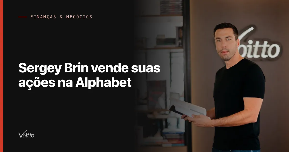 Sergey Brin vende suas ações na Alphabet