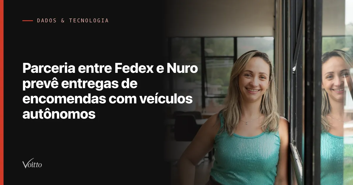 Parceria entre Fedex e Nuro prevê entregas de encomendas com veículos autônomos