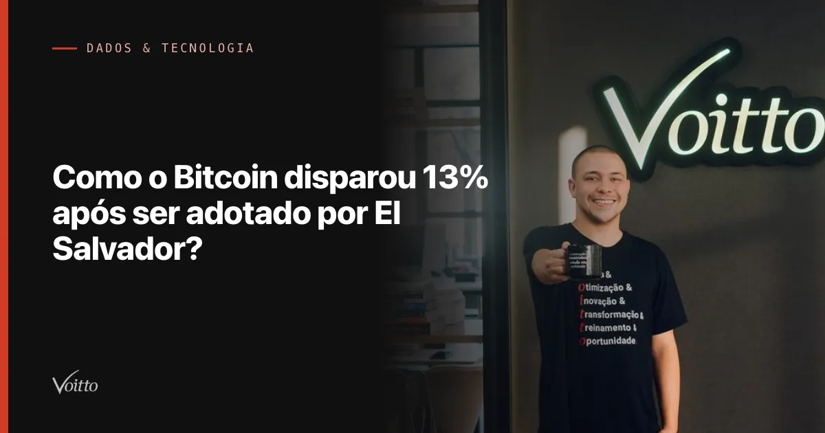 Como o Bitcoin disparou 13% após ser adotado por El Salvador?