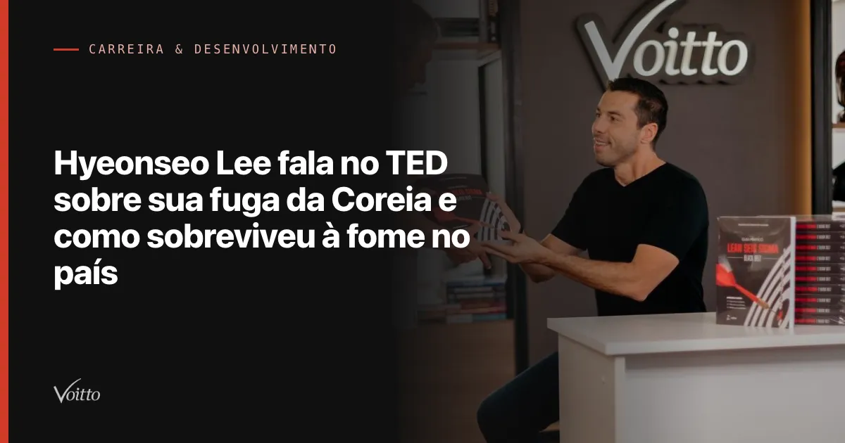 Hyeonseo Lee fala no TED sobre sua fuga da Coreia e como sobreviveu à fome no país