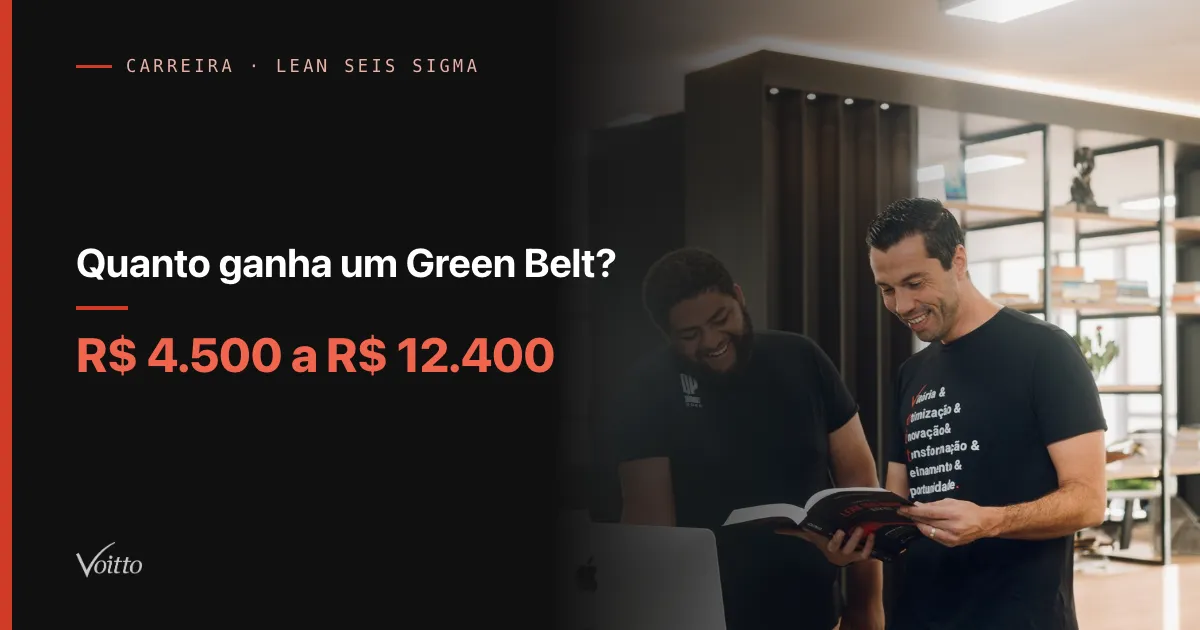 Salário de Green Belt: quanto ganha esse profissional em 2026?