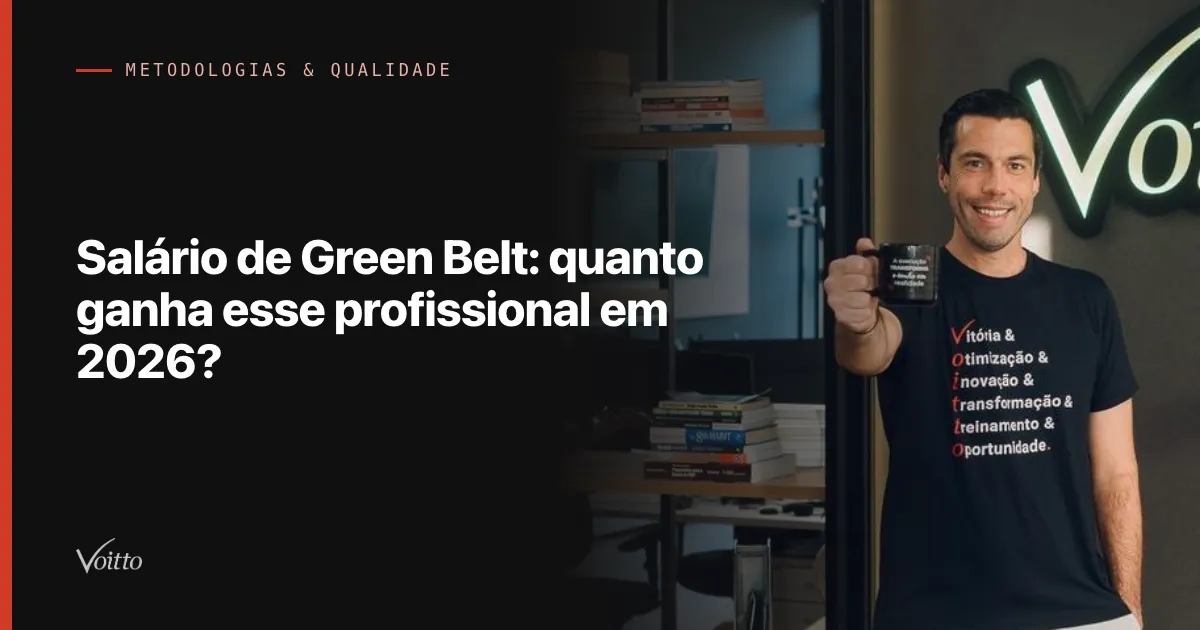 Salário de Green Belt: quanto ganha esse profissional em 2026?