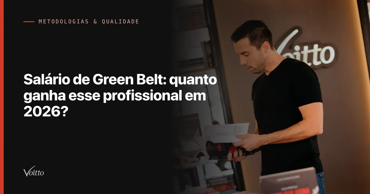 Salário de Green Belt: quanto ganha esse profissional em 2026?
