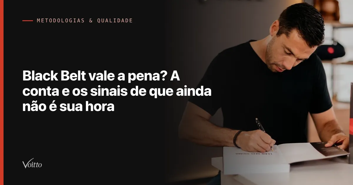 Black Belt vale a pena? A conta e os sinais de que ainda não é sua hora