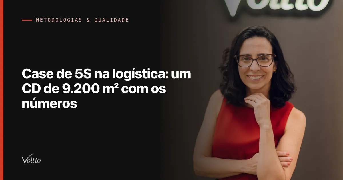 Case de 5S na logística: um CD de 9.200 m² com os números