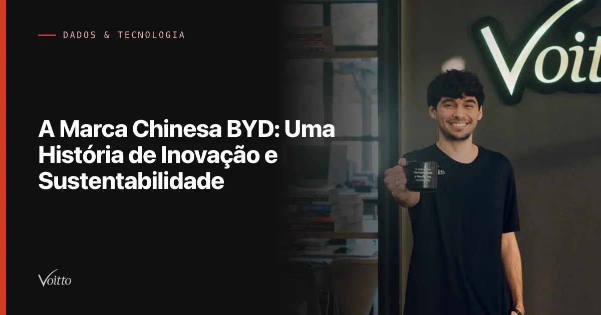 A Marca Chinesa BYD: Uma História de Inovação e Sustentabilidade