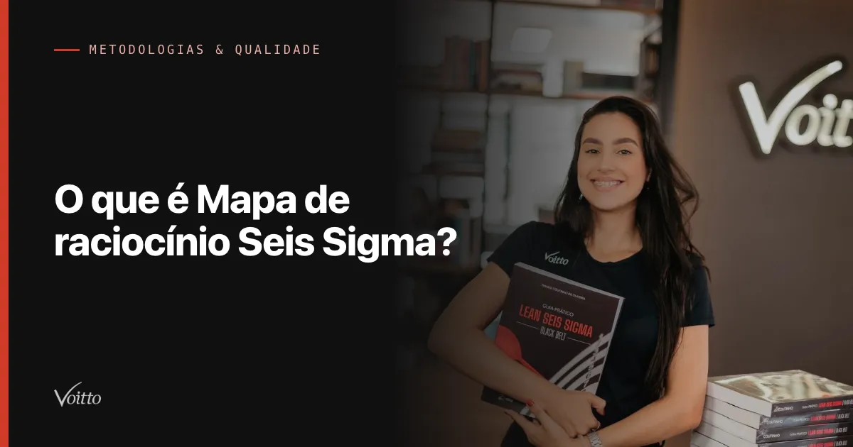O que é Mapa de raciocínio Seis Sigma?