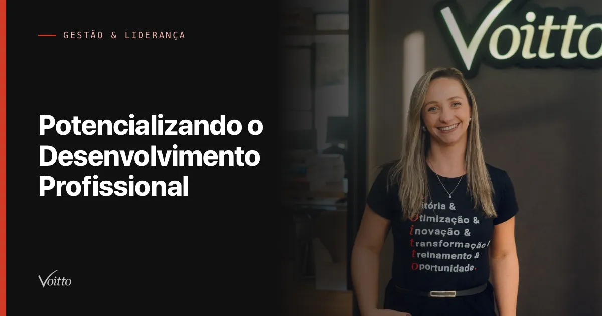 Potencializando o Desenvolvimento Proﬁssional