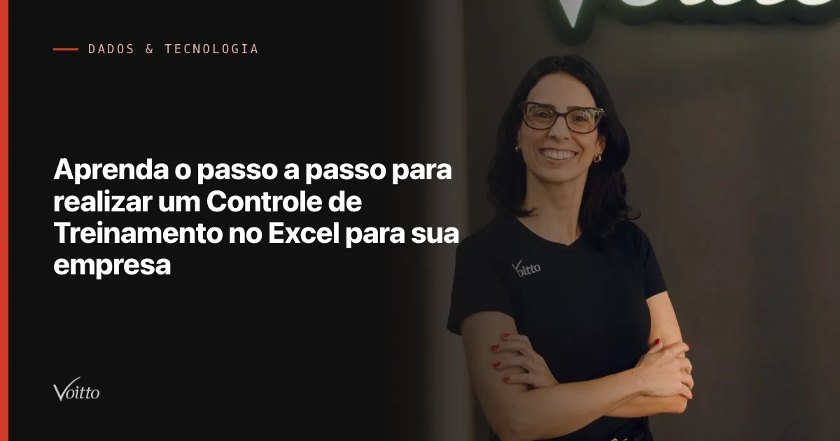 Aprenda o passo a passo para realizar um Controle de Treinamento no Excel para sua empresa
