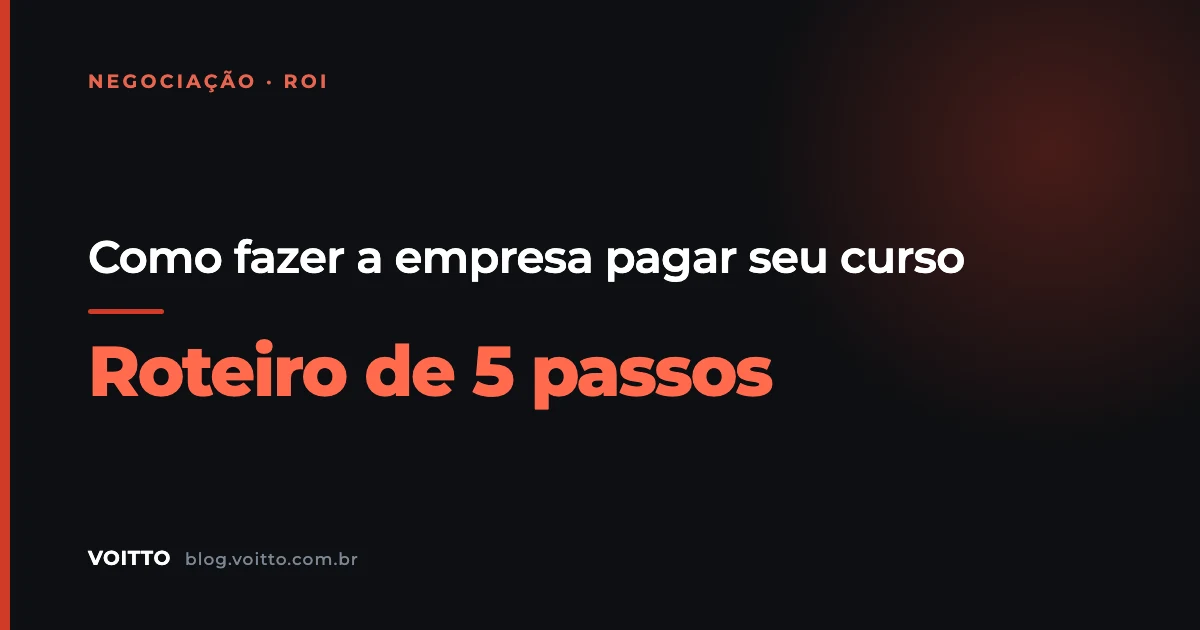 Profissional apresentando proposta de projeto de melhoria para o gestor