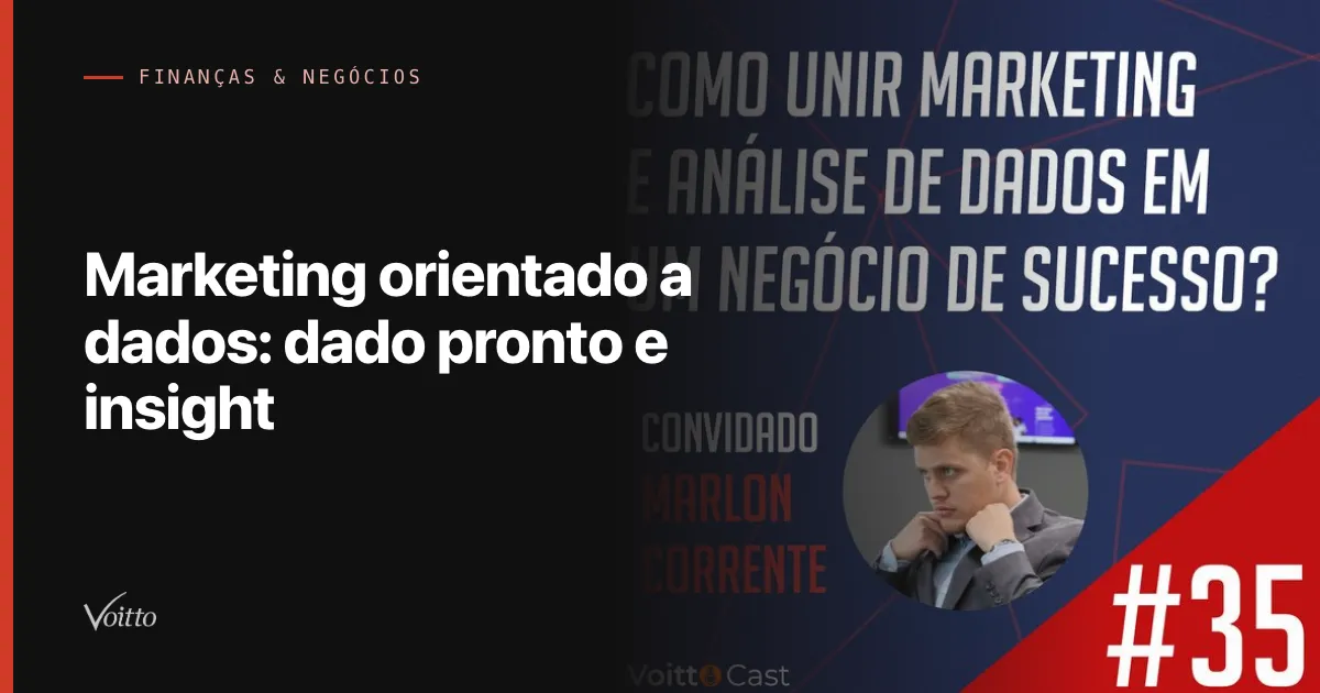 Marketing orientado a dados: por que a equipe de marketing leva a culpa pelo modelo de negócio