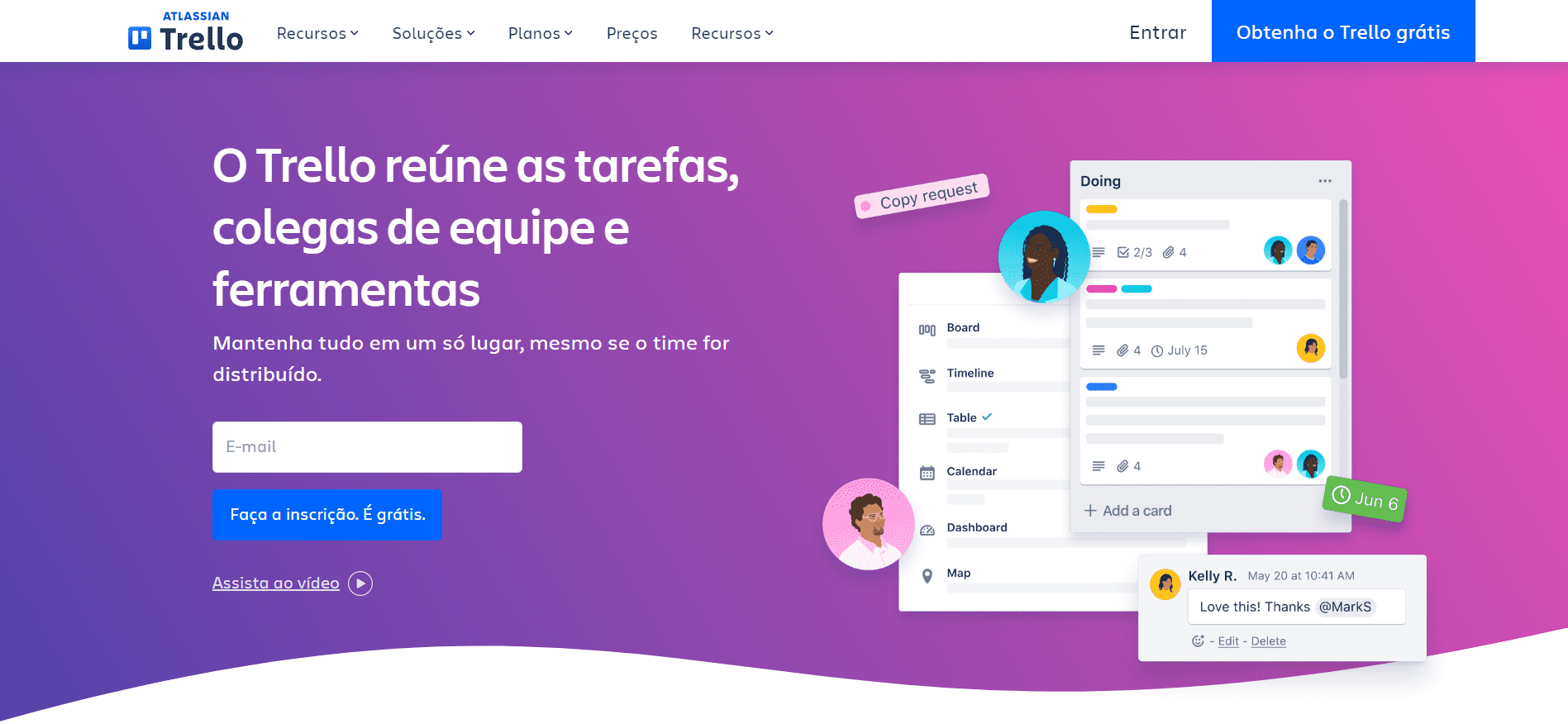 Site do Trello.