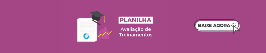 Planilha de Avaliação de Treinamentos Planilha de Avaliação de Treinamentos