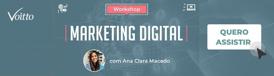 Banner do Vídeo "Workshop de Marketing Digital".