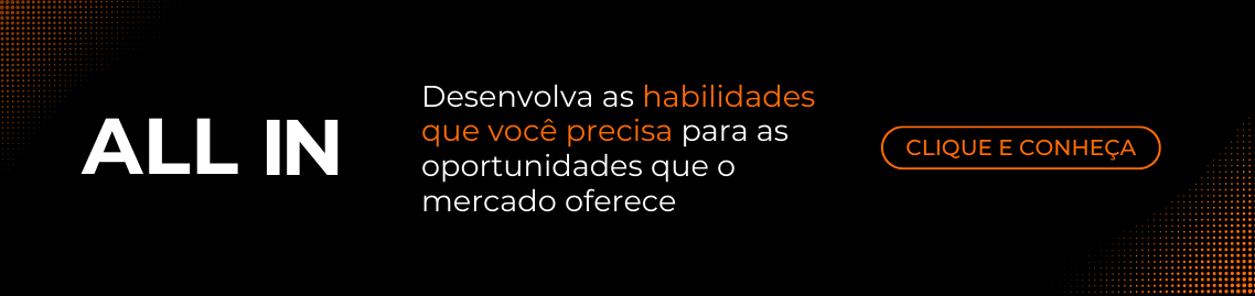 Banner da Formação All In.