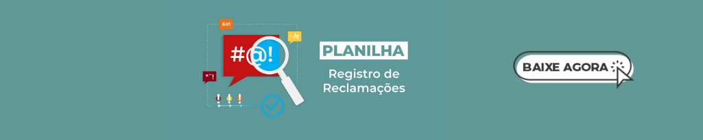 planilha registro de reclamações 