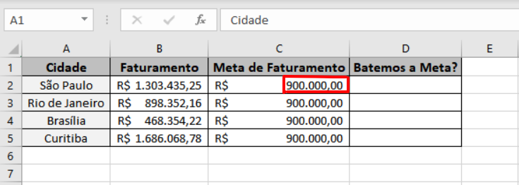 Exemplo Função SE