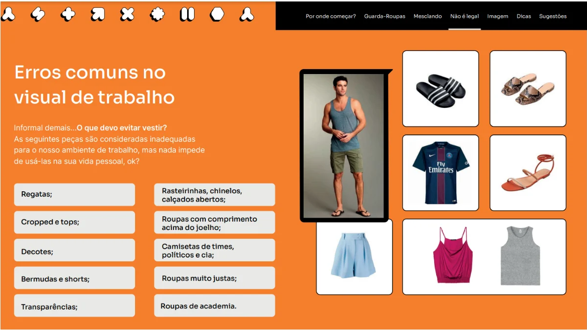 Dress Code banco Inter Dress Code banco Inter