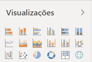 Tipos de gráfico do Power BI. Tipos de gráfico do Power BI.