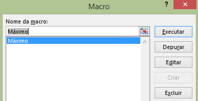 Exemplo de como criar um macro Exemplo de como criar um macro