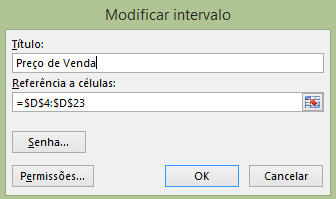 Protegendo a planilha Protegendo a planilha