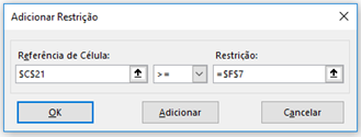 planilha de exemplo Solver planilha de exemplo Solver
