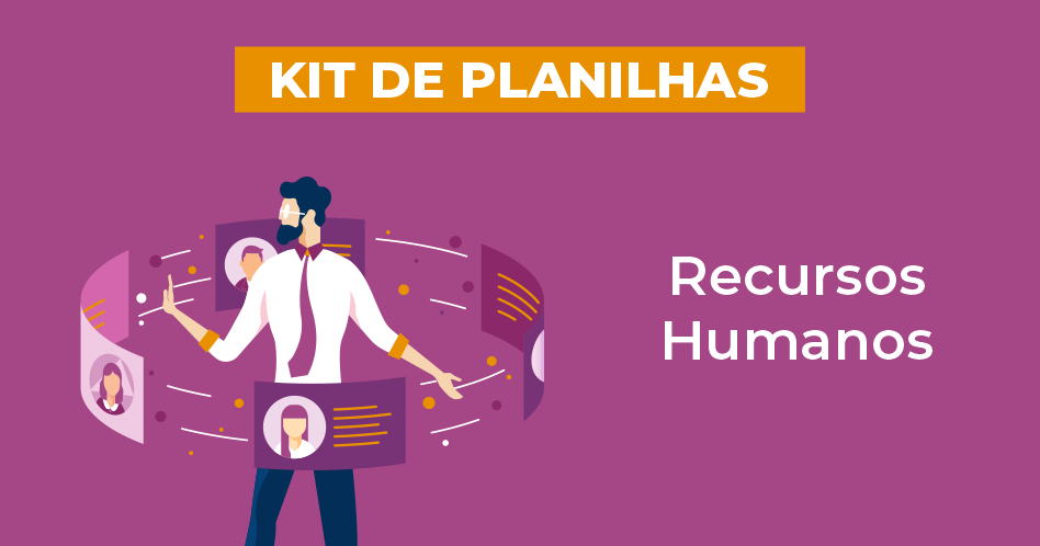 Kit de Planilhas de Recursos Humanos
