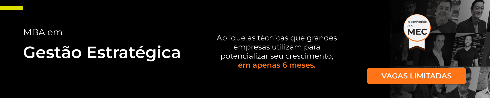 MBA em Gestão Estratégica