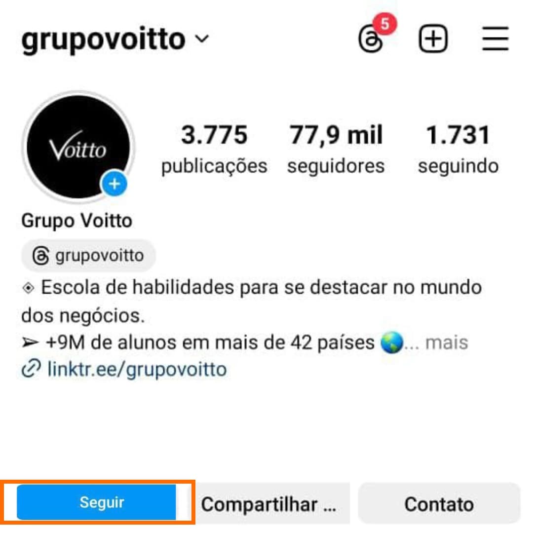 Como seguir 