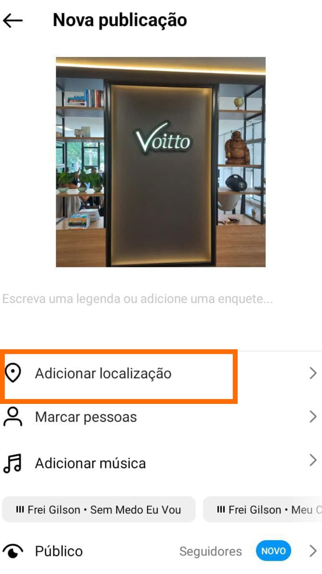 Localização