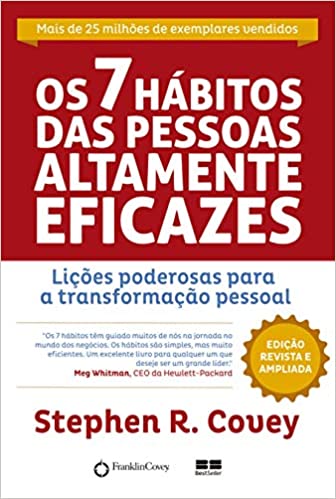 Capa do livro Os 7 Hábitos das Pessoas Altamente Eficazes.