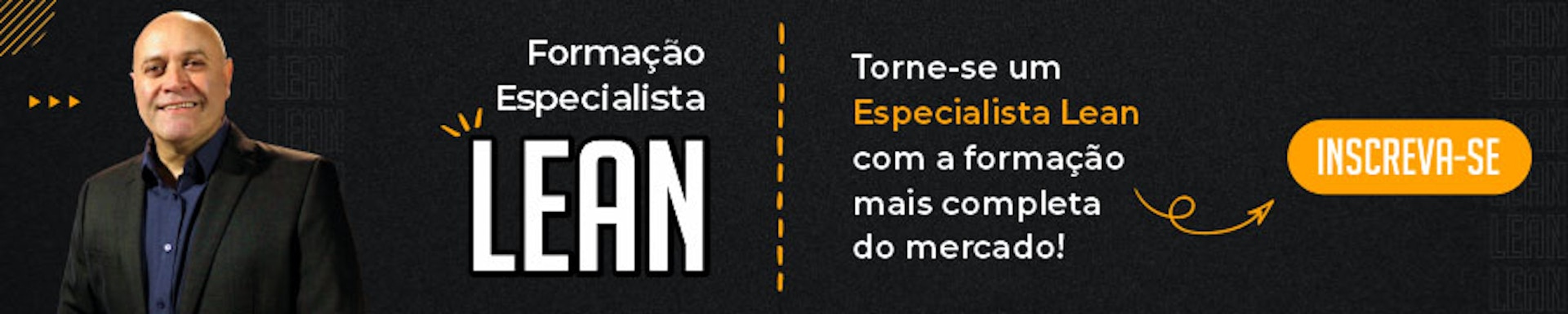 Banner da Formação Especialista Lean.